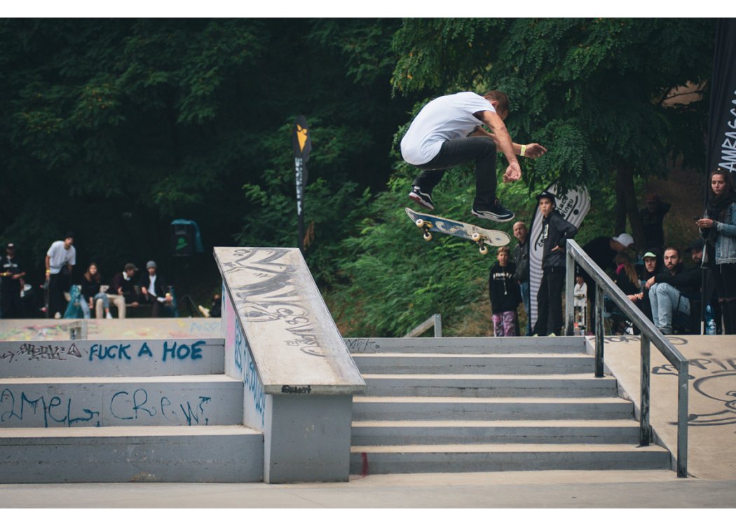 Tomáš Stejskal hardflip. / foto: Vašek Žalud