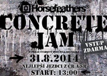 Horsefeathers Concrete Jam 2014 už tuto neděli a soutěž o 1000,-!