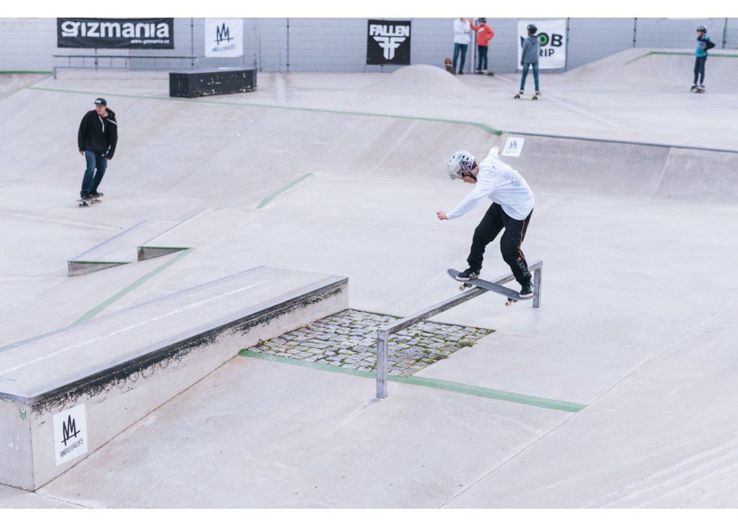 Matěj Dejdar frontside boardslide. / foto: Vašek Žalud