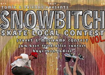 Snowbitch Skate Local contest vol.4 tuhle neděli