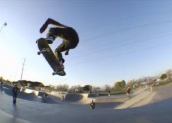 Girl a Chocolate tentokrát provětrali prkna v Chino skateparku