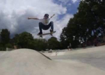Jakub Rataj ve skatepark editu ze zapomenutých záběrů