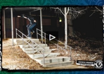 Dávka stylového skateboardingu Patricka Pramana pro Thunder