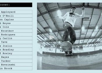 O'Neill, Joslin a další v Headcount montáži z Berrics haly