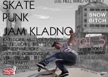 Skate Punk Jam v Kladně už tuto sobotu