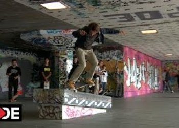Adidas team předvedl na londýnském Southbank super demo