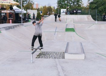 Frontside boardslide. / foto: Vašek Žalud