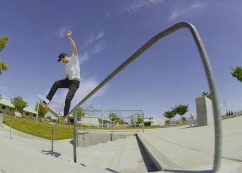 Bezvadný skateboarding Jake Andersona v partu Agoura Lifestyle
