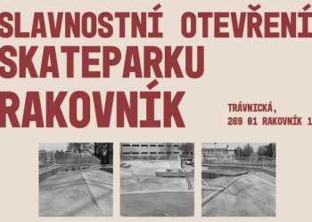 Slavnostní otevření nového skateparku v Rakovníku