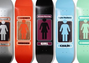 Soutěž o vybavení od GIRL skateboards běží na našem Instagramu