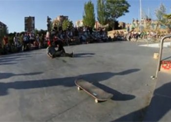 Boo Johnson 7 tricks In Tetuan Skate plaza