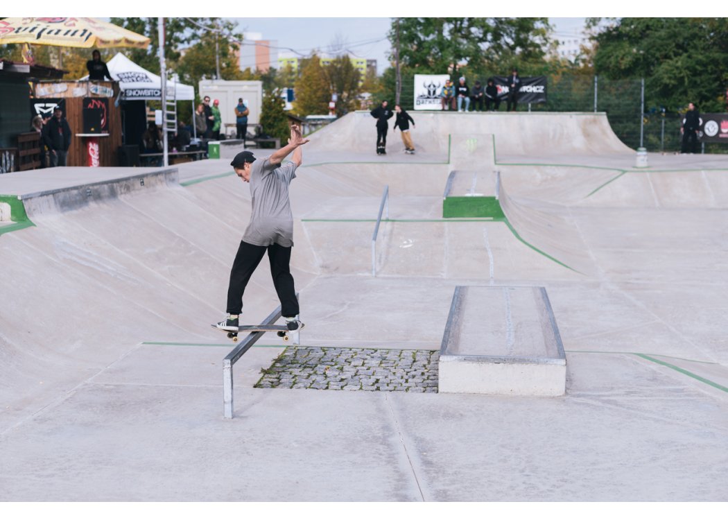 Frontside boardslide. / foto: Vašek Žalud