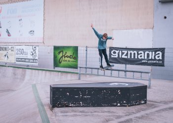 Denis Janeček boardslide. / foto: Vašek Žalud