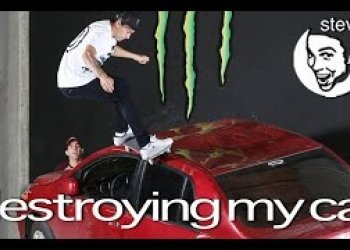 Nyjah Huston si s fellákama zaskejtoval na autě