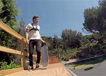 Shaun White's Backyard Mini Ramp Go Pro edit