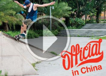 Official skateboards na výletě v Číně