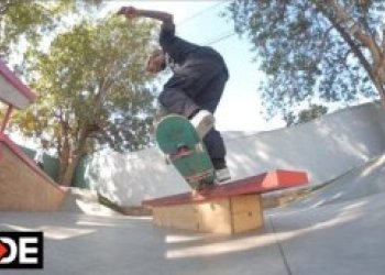 Manny Santiago má na zahradě libový skatepark