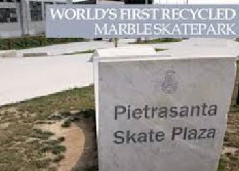 Land of Marble: DIY skatepark z recyklovanýho mramoru