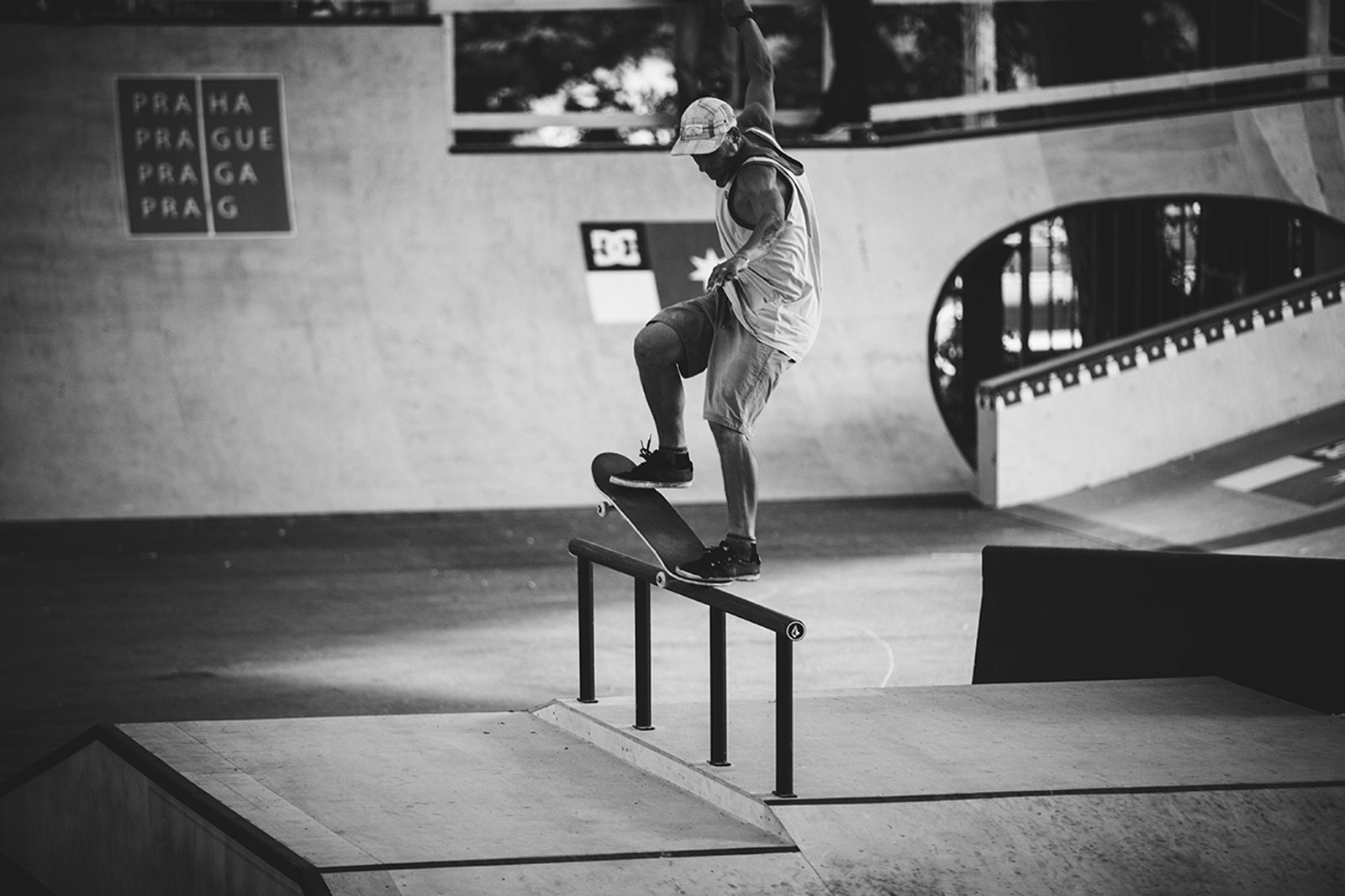 Dan Eliášek - nosegrind. Foto: Kubo Križo Dan Eliášek - nosegrind. Foto: Kubo Križo