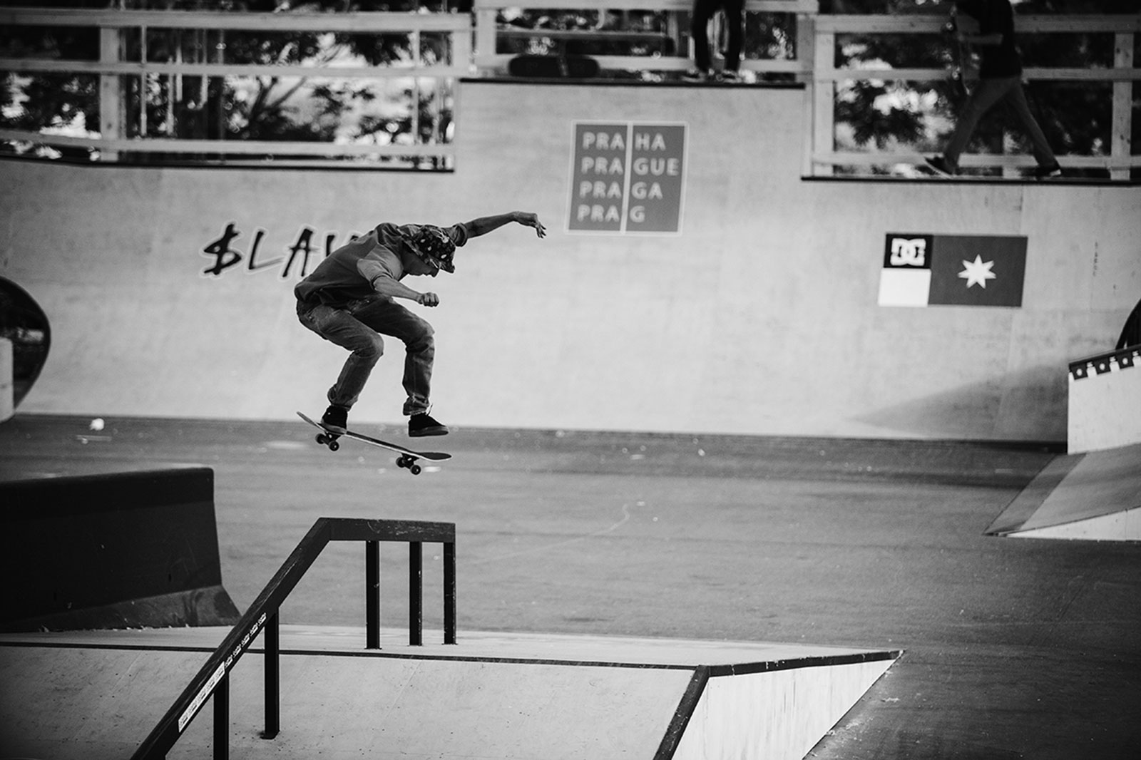 Daniel Kočíř - kick fs boardslide. Foto: Kubo Križo Daniel Kočíř - kick fs boardslide. Foto: Kubo Križo