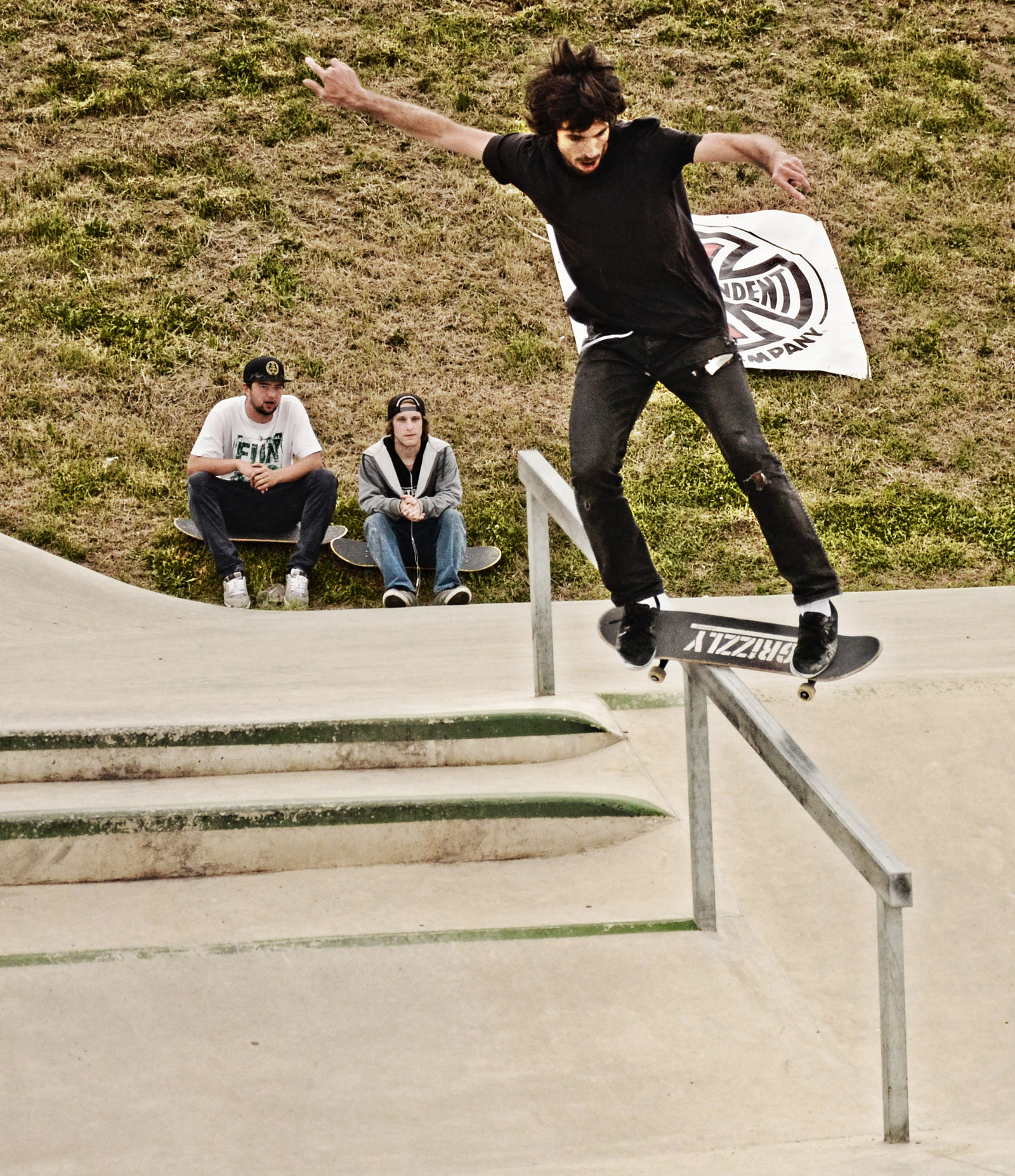 bicha_feeble Štěpán Bícha feeble grind. / foto: Eva Kučová