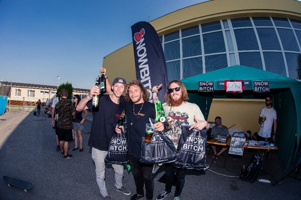 Mini Vítězové v minirampě.