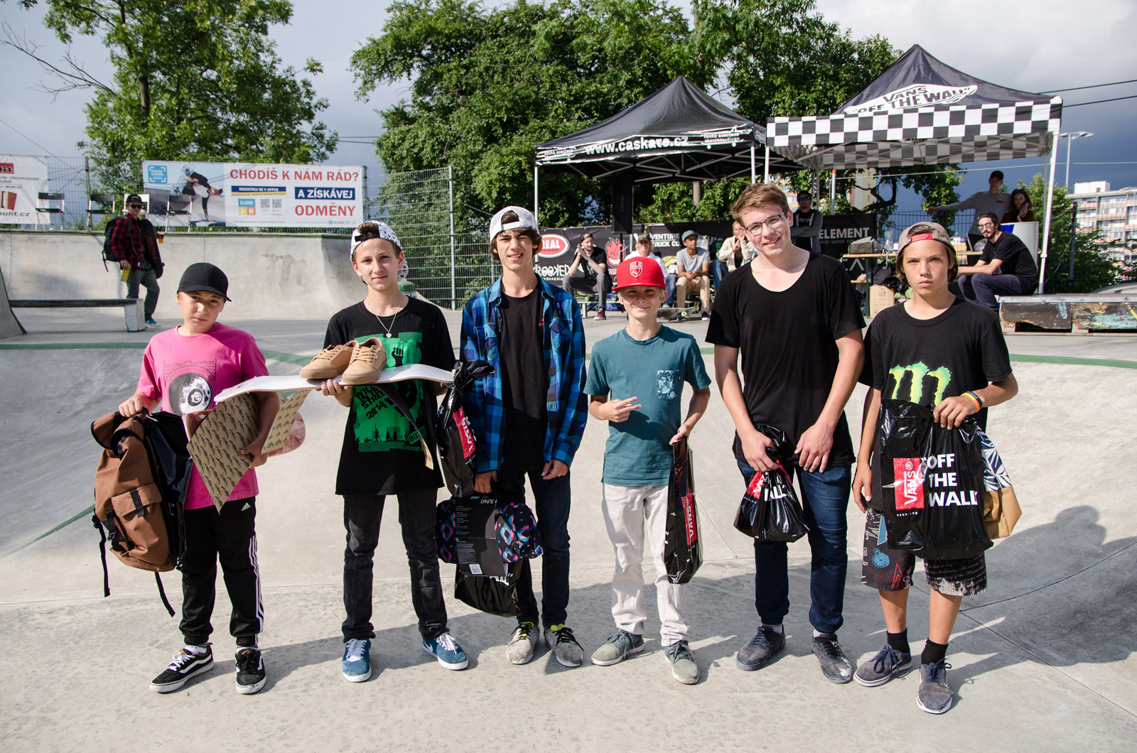 Vítězové do 15 let. Vítězové do 15 let.